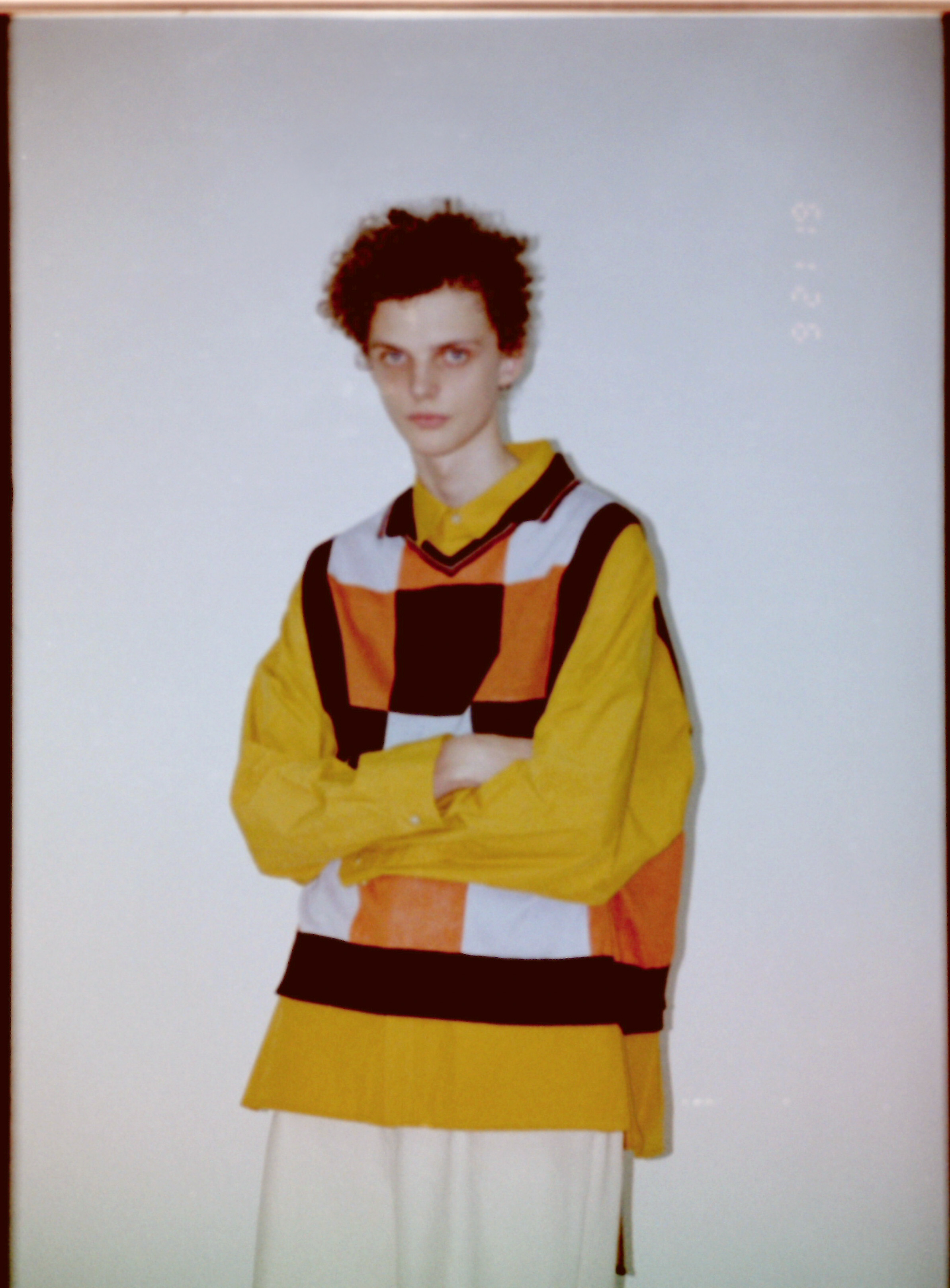 wonderland, Jungle fatigue jacket / Knit polo vest / Knit cap 