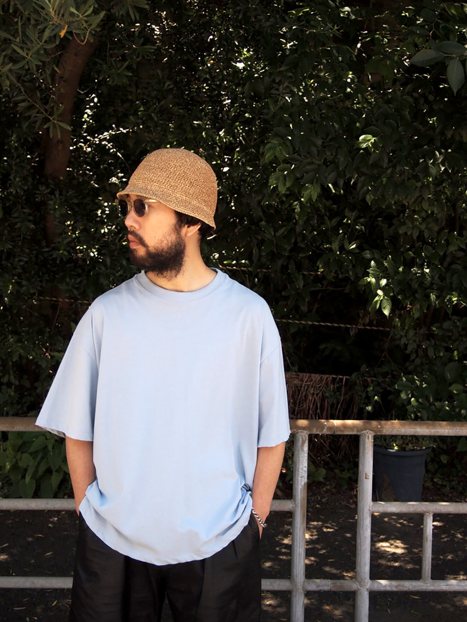 NOROLL 21ss DETOURS RAFFIA HAT - ハット