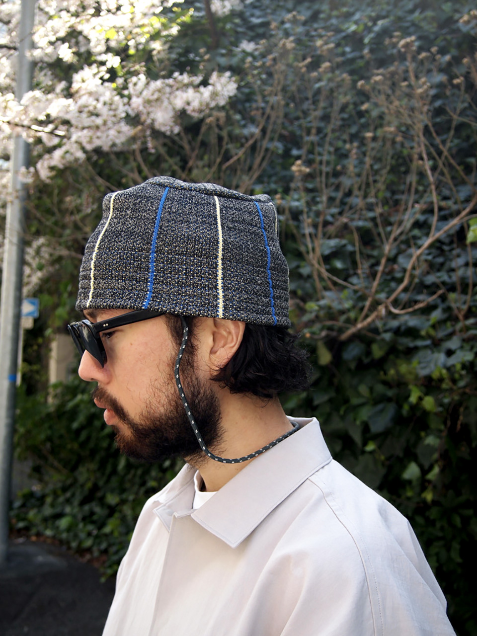 NOROLL / CONCRETION HAT -BLACK- ノーロール-